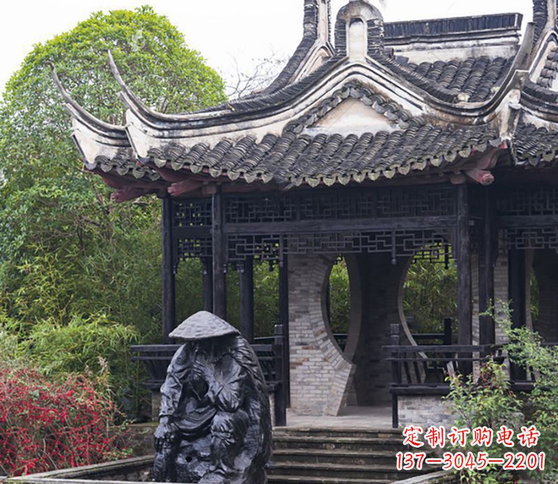 绵阳姜太公铜雕