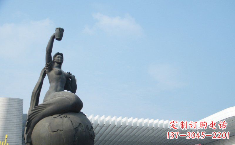绵阳中领雕塑推出的精美雕塑——铜铸地球塑像,…