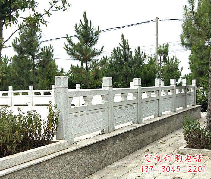 绵阳大理石栏杆雕塑:精致的定制艺术品