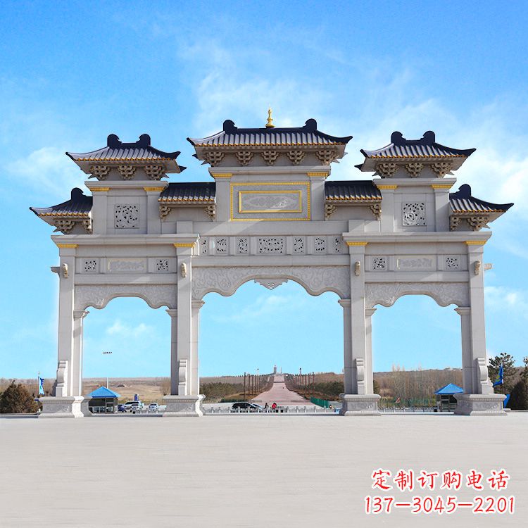 绵阳牌坊雕塑定制,让您的景点更出彩