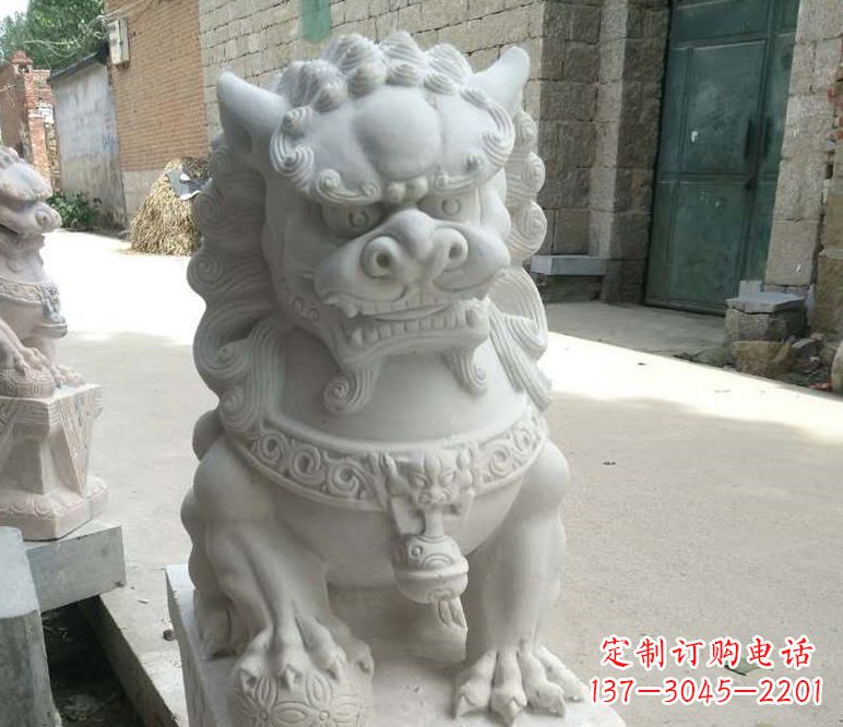 绵阳南方石雕龙狮子——浓烈的中国风雕塑
