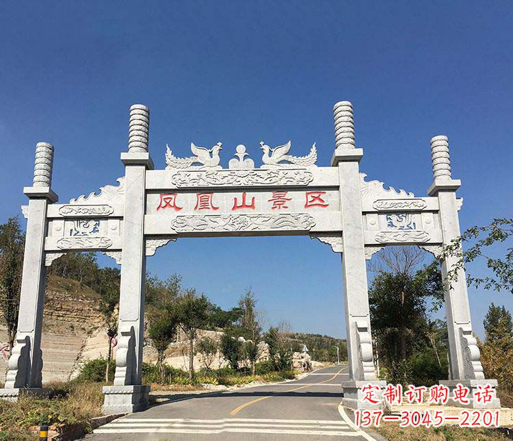 绵阳中领雕塑:高质量牌坊石雕