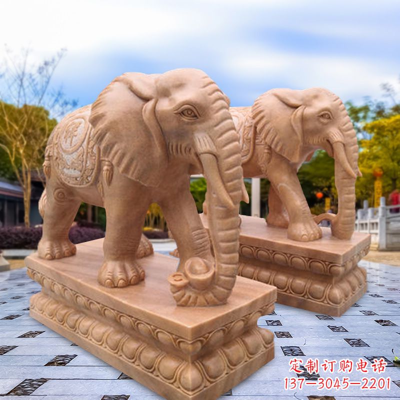 绵阳酒店石雕大象