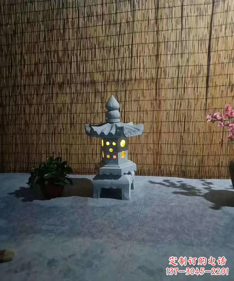 绵阳酒店石灯雕塑