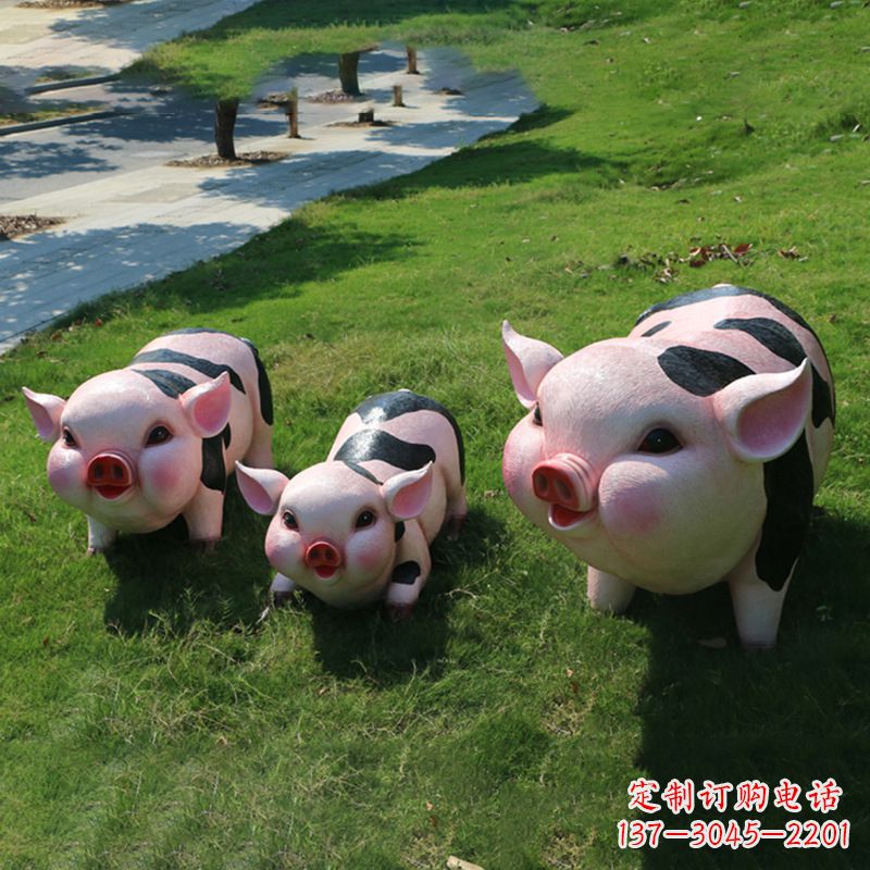 绵阳全新卡通猪雕塑,为您的家居装饰带来活力