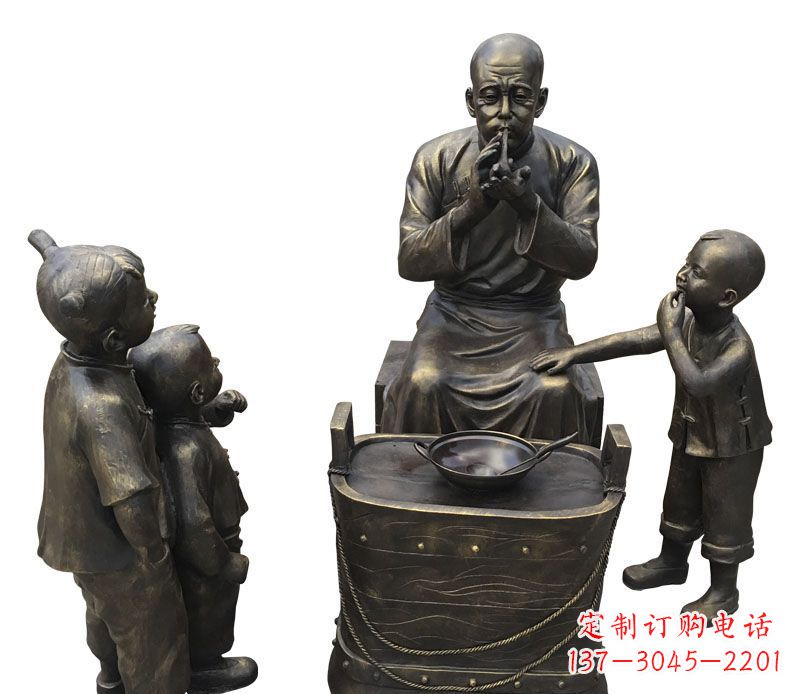 绵阳尊贵的儿童铜雕糖人