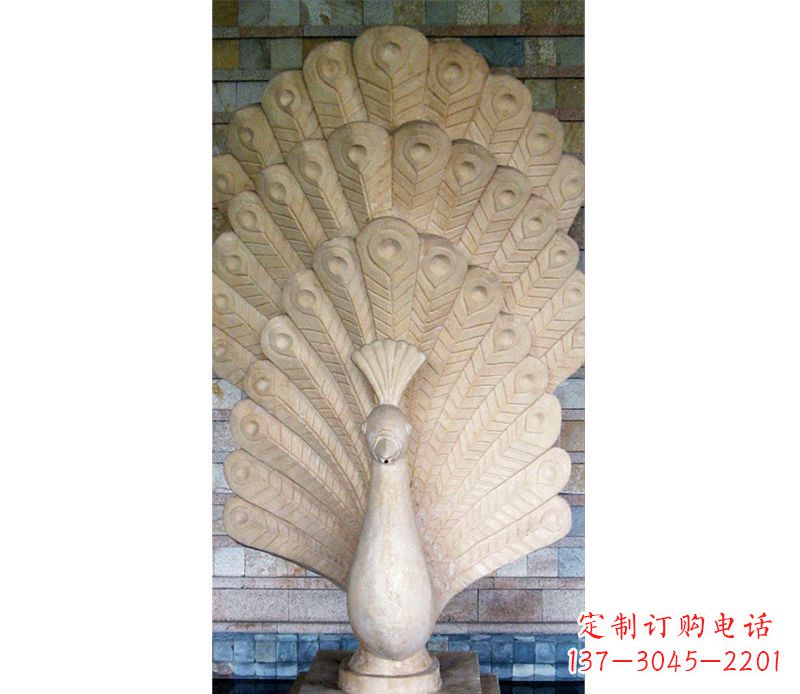 绵阳孔雀开屏石雕