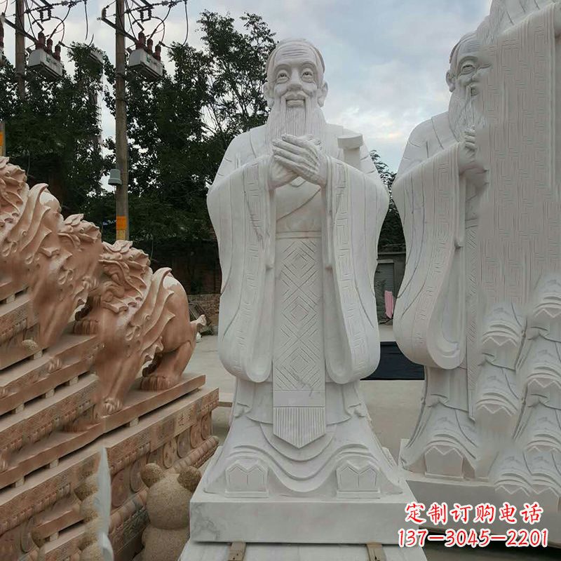 绵阳志在孔子——领雕塑定制孔子雕像