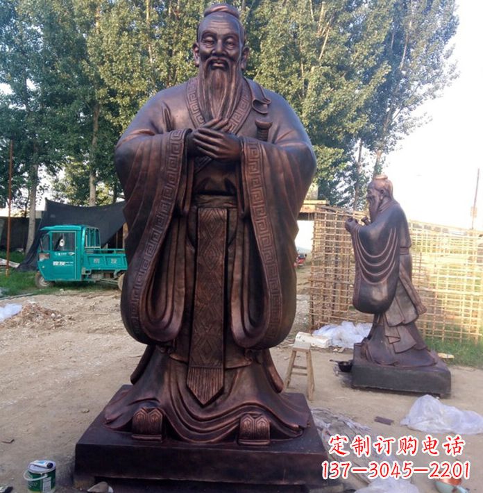 绵阳具有传奇色彩的孔子雕塑