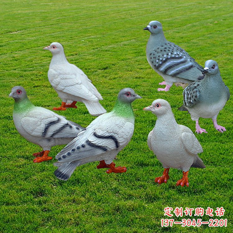 绵阳兰州和平鸽雕塑