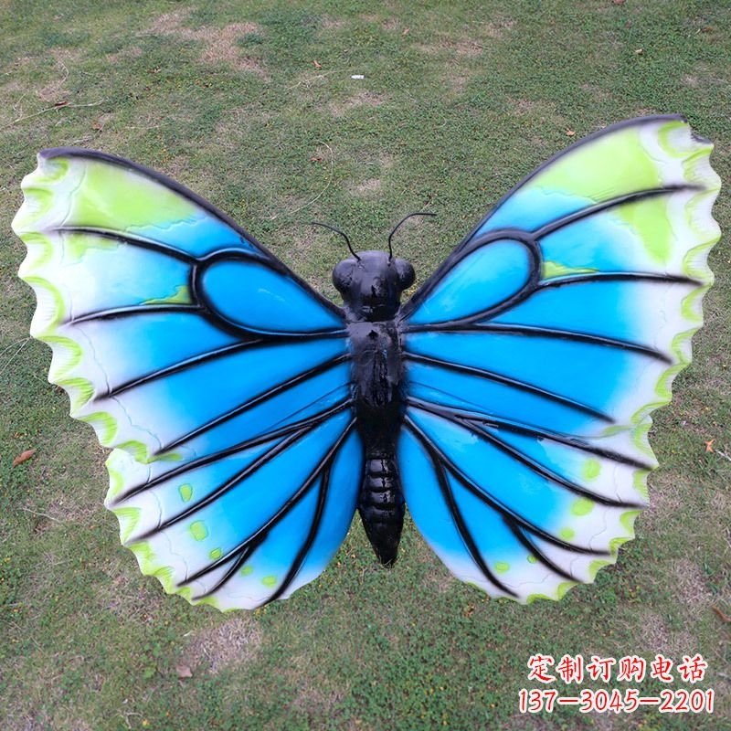 绵阳全新设计的蝴蝶雕塑仿真摆件