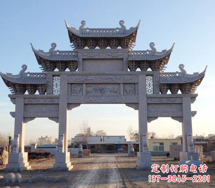 绵阳老石牌坊图片