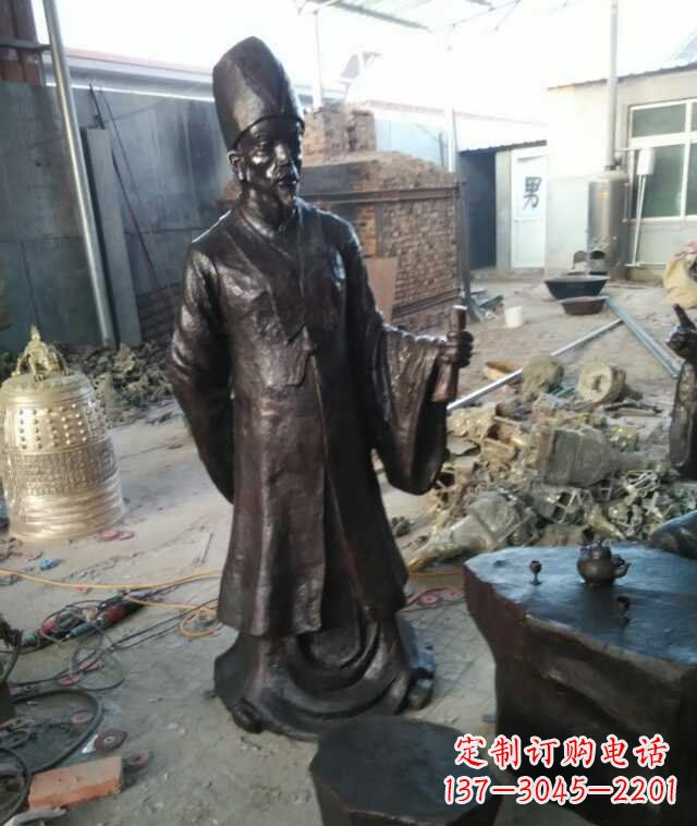 绵阳精美雕塑,展现古代名医李时珍的传奇