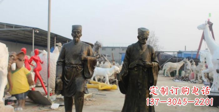 绵阳复兴古艺,海归精品—李时珍铜雕