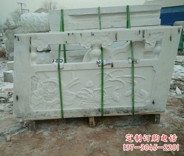 绵阳高端汉白玉栏板雕塑,精致装点你的空间
