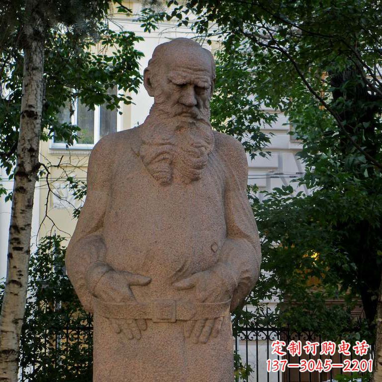 绵阳列夫·尼古拉耶维奇·托尔斯泰石雕名人