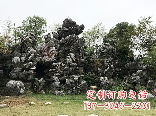 绵阳灵璧石假山