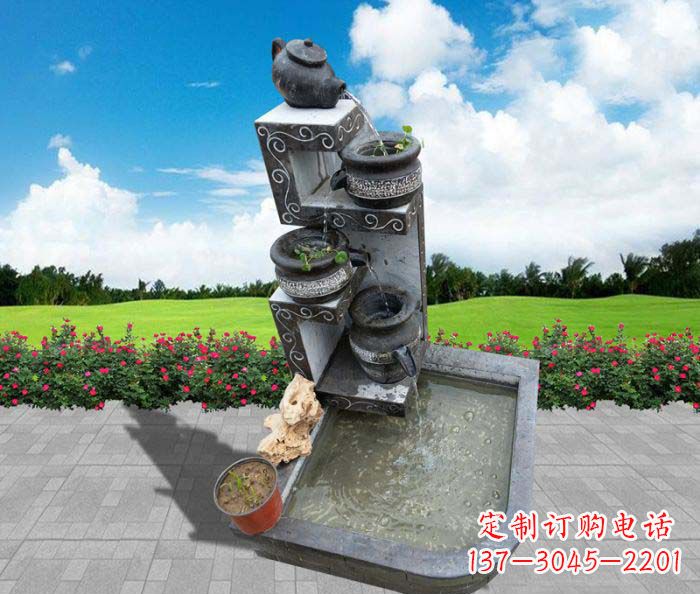 绵阳极具特色的水槽雕塑