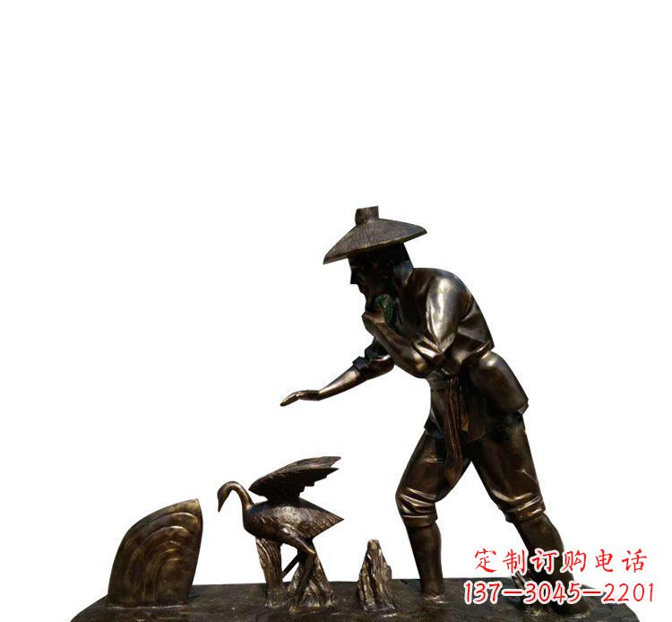 绵阳精湛工艺,精致鸬鹚雕塑