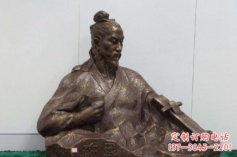 绵阳鲁班雕塑,古代名人铜雕定制