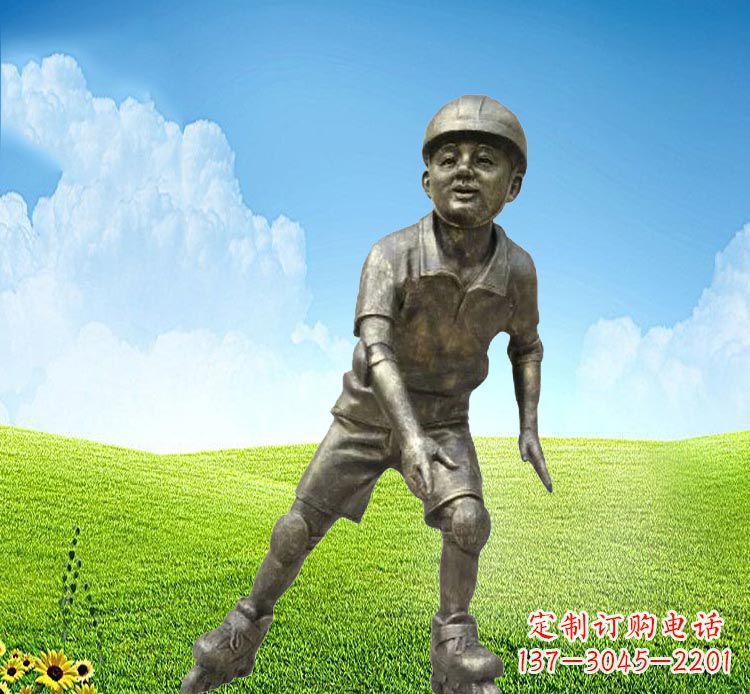 绵阳领雕塑:儿童公园里的铜雕精灵