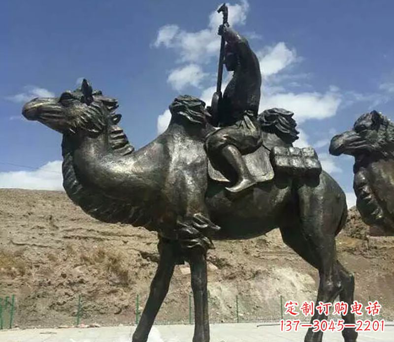 绵阳骆驼铜雕,雕塑定制制造商