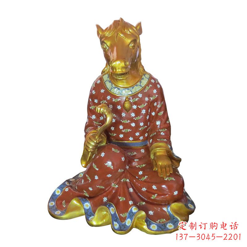 绵阳精心制作的生肖玻璃钢雕塑