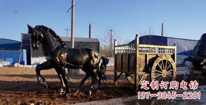 绵阳华丽复古,名车贵族,精美马车雕塑