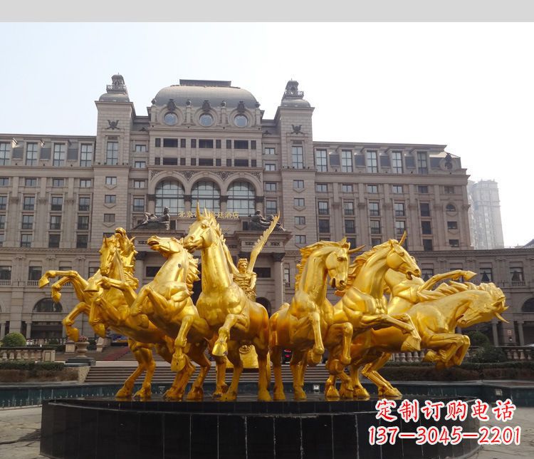 绵阳马动物铜雕,令您流连忘返