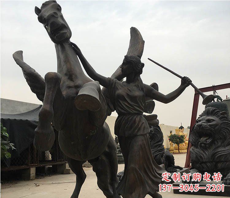 绵阳精美马动物铜雕摆件