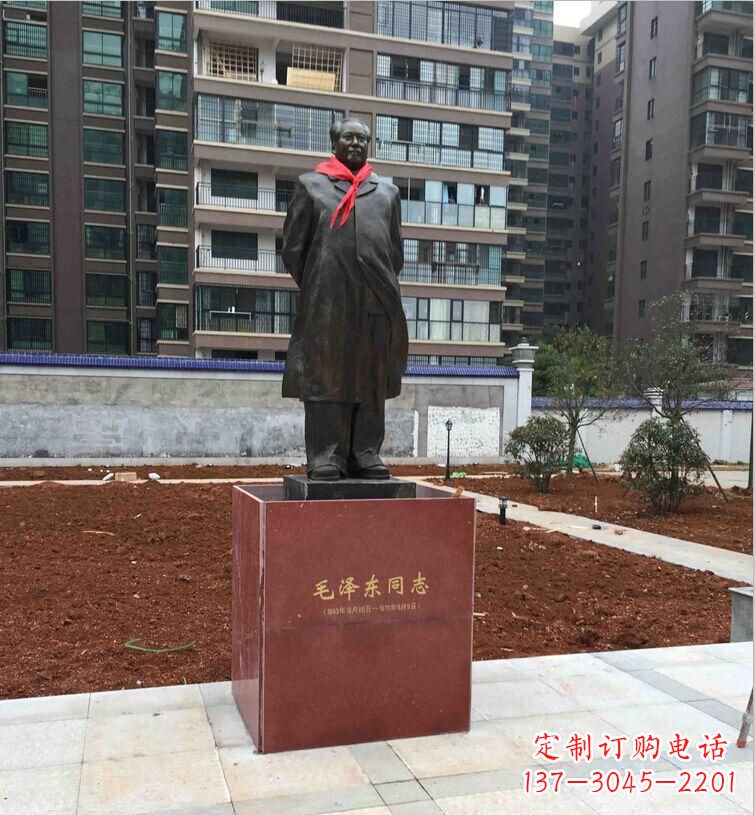 绵阳毛泽东铜雕