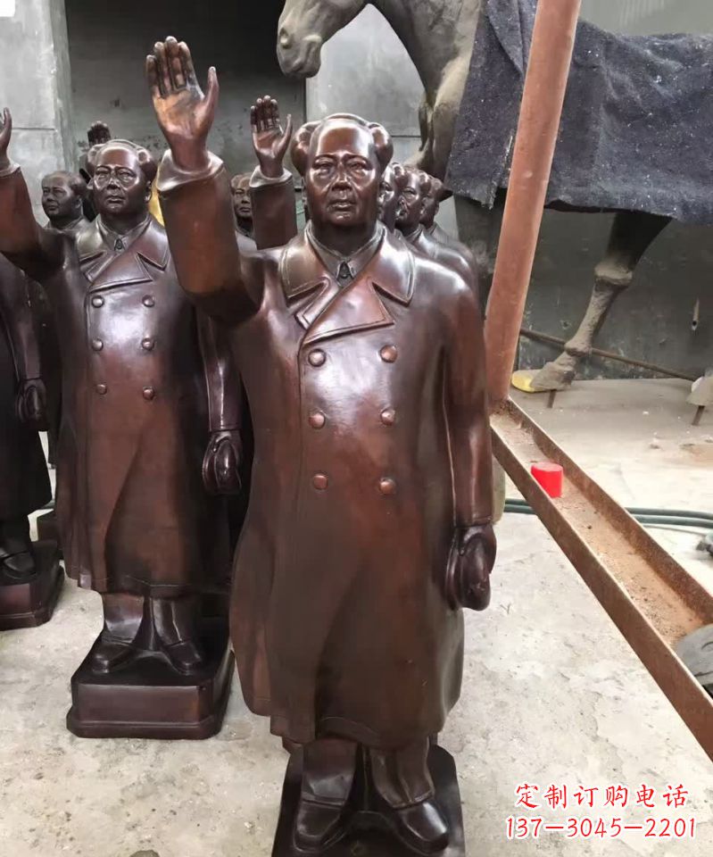 绵阳伟大领袖诞生的主席雕塑