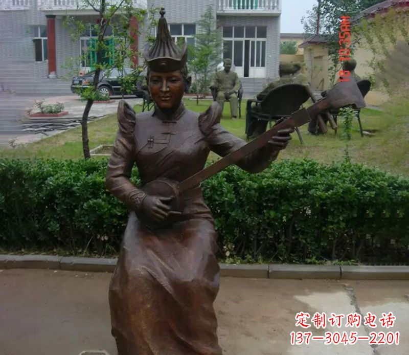 绵阳中领雕塑:激发女性精神魅力的铜雕塑