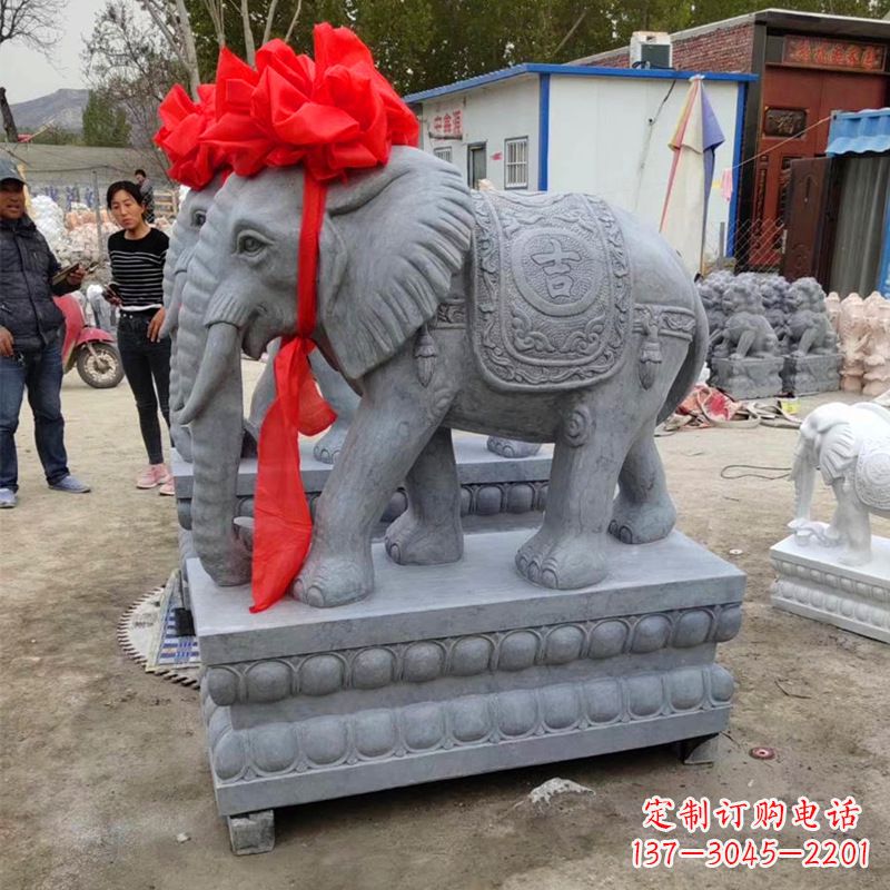 绵阳母石雕大象