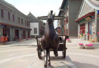 绵阳艺术装点的汉代马车——马车铜雕
