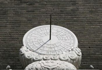 绵阳花岗岩古代计时器日晷雕塑