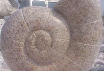 绵阳花岗岩蜗牛石雕|质感细腻的蜗牛雕塑