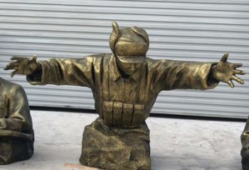 绵阳黄继光铜雕是由中领雕塑定制的精致作品。中…