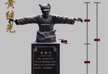 绵阳传承黄继光伟大梦想，精致铜雕像欣赏