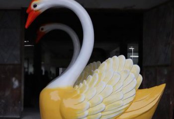绵阳爱心天鹅雕塑，让你的爱永生