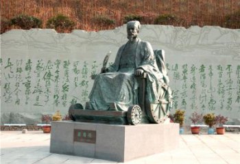 绵阳享誉世界的诸葛亮铜雕景观雕塑