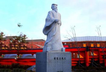 绵阳传承文化艺术之美：王羲之石雕