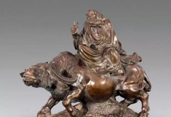 绵阳专业的老子铜雕，品质来自中领雕塑