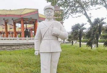 绵阳雷锋石雕——传承奉献精神