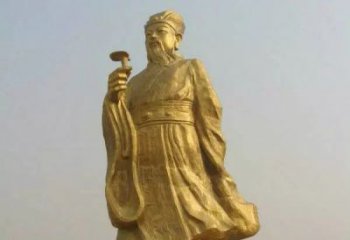 绵阳精美绝伦的李时珍铜雕