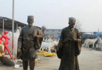绵阳复兴古艺，海归精品—李时珍铜雕