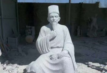 绵阳精美绝伦的李时珍坐式雕塑