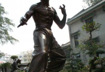 绵阳专业定制李小龙铜雕