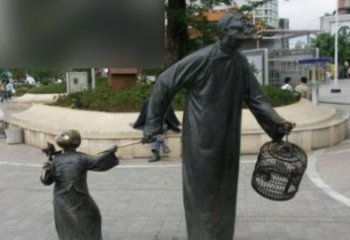 绵阳中领雕塑：铸造艺术，传承美好，给你精致精美的儿童铜雕