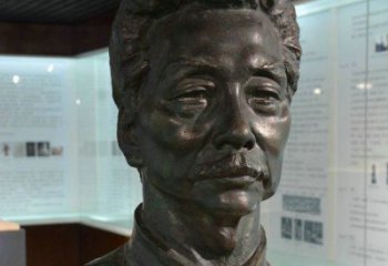 绵阳鲁迅名人铜雕雕塑—传承文化，永久纪念